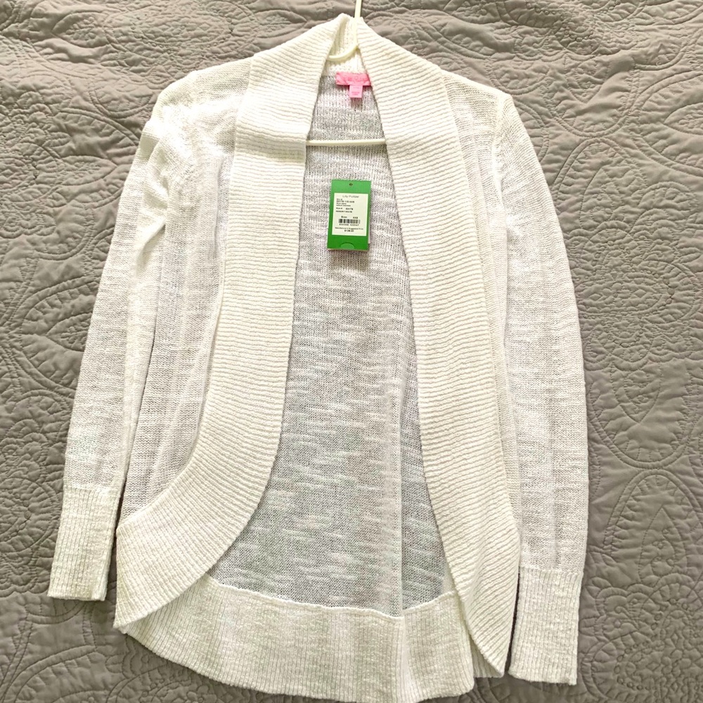 White Cardigan